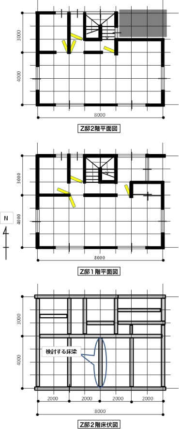 Z邸見取り図